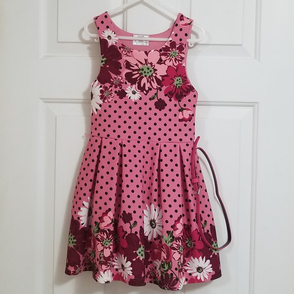 Sleeveless Floral Dress
